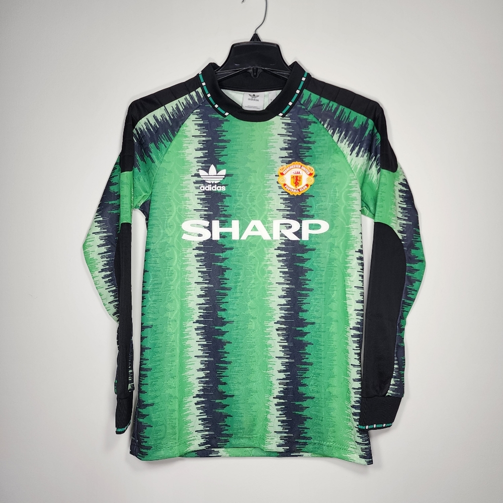 New! Adidas Manchester United 1990 OG Goalkeeper Jersey | Men's Size: Small